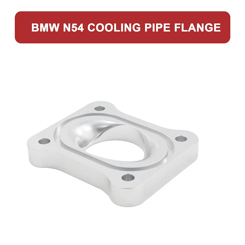 Coolant Pipe Relocation Flange Aluminum Alloy For BMW 135i 335i 535i N54