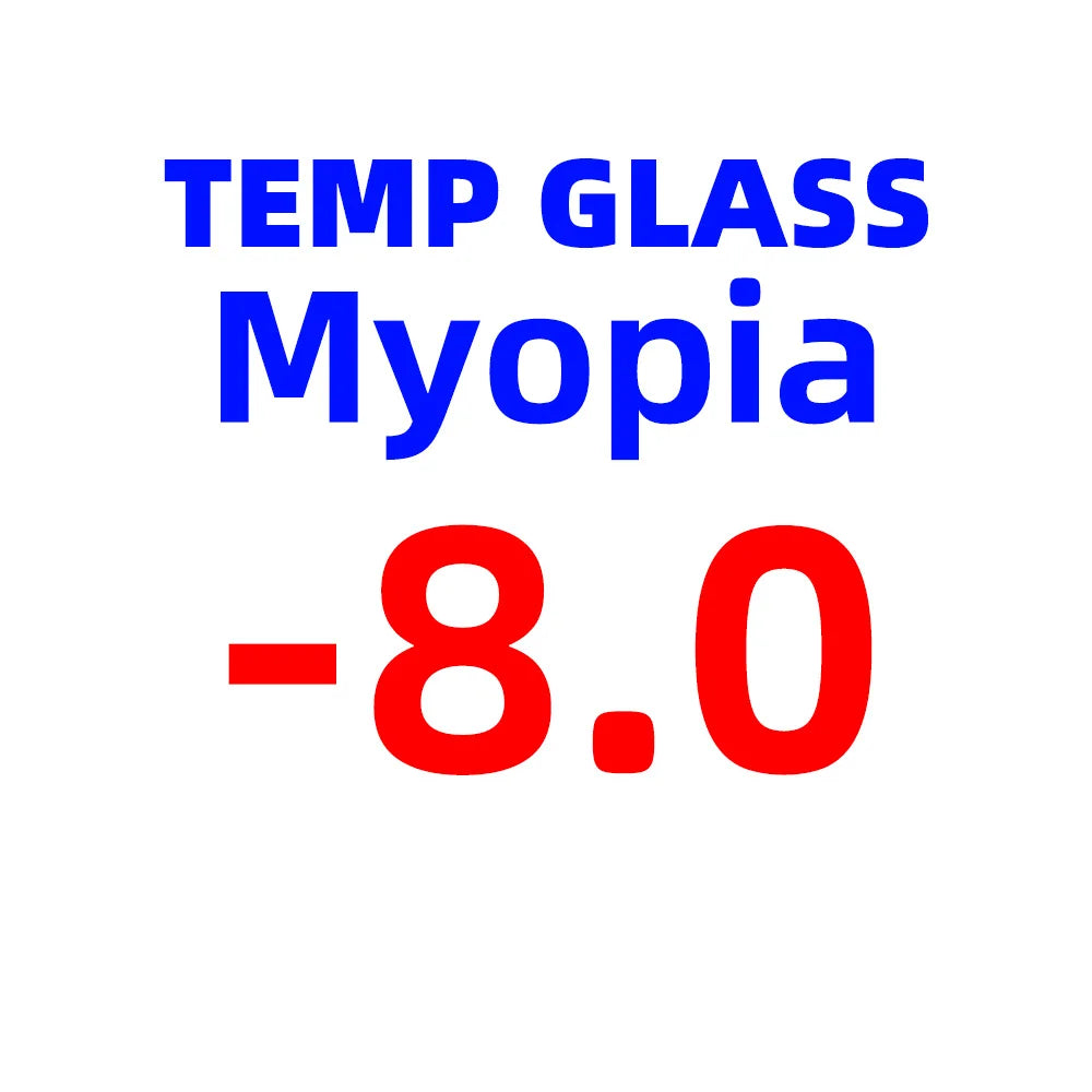 High-Definition Myopia Diving Mask with Tempered Glass Strength -800 / CHINA