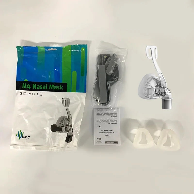 BMC NM4 Nasal CPAP Mask &ndash; Three Sizes Silicone Pads