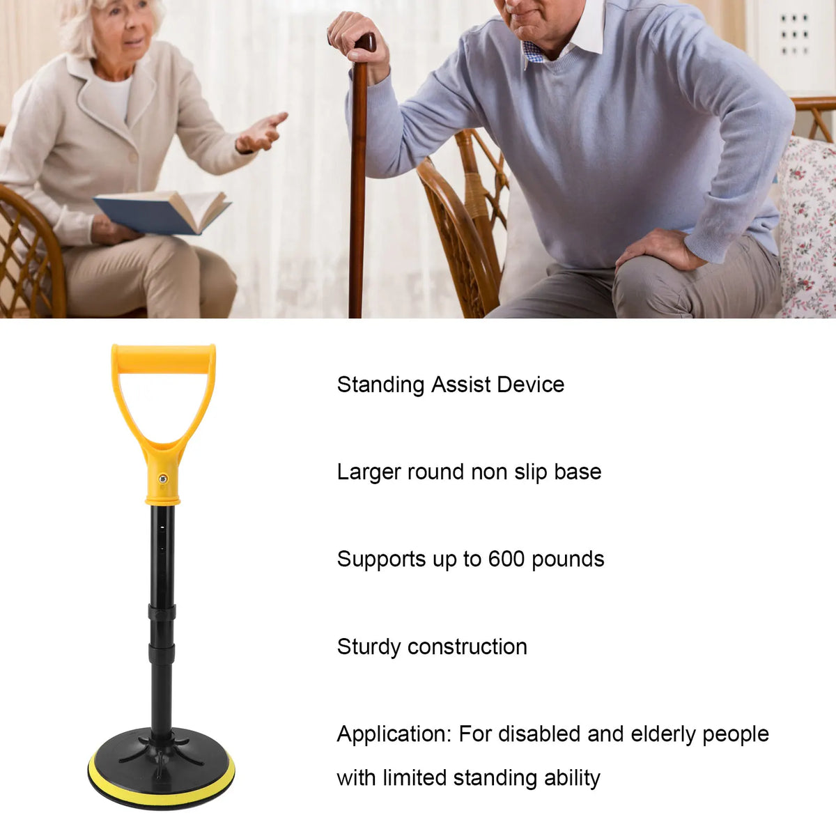 Mobility Tool Adjustable Standing Aid Device to Help Get Up from Floor ...