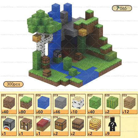 Mine World Magnet Cube Set &ndash; Educational STEM Toy Ages 3+