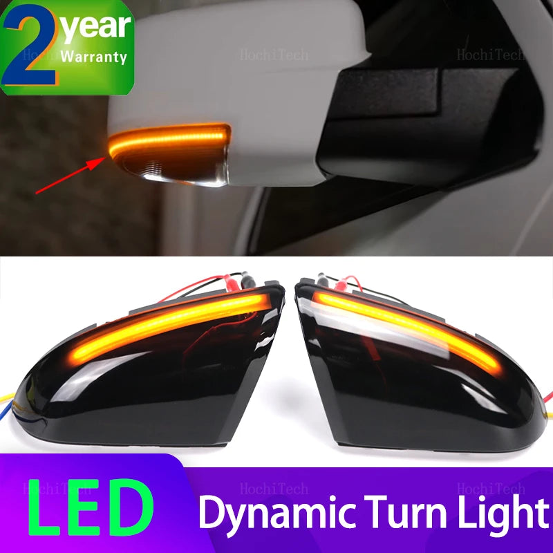 Sinalizador LED Dinâmico para Espelho Lateral do Dodge Ram 1500 2500 1121233