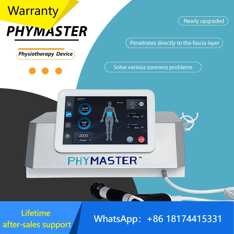 Högintensiv laser- och chockvågsterapi för kroppssmärta