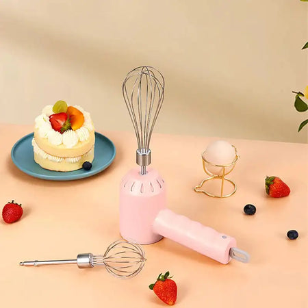 Wireless Portable Hand Blender Electric Food Mixer 3 Speeds