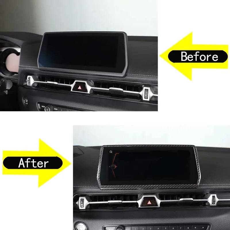 Αυτοκόλλητο Πλαισίου Πλοήγησης από Ανθρακονήματα Toyota GR Supra A90