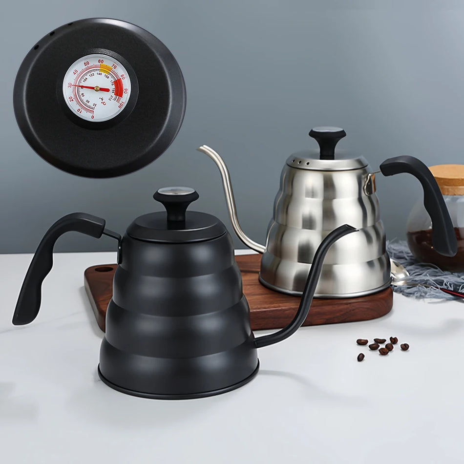 WUWANLI Stainless Steel Pour Over Coffee Pot &ndash; Precise Temperature Control