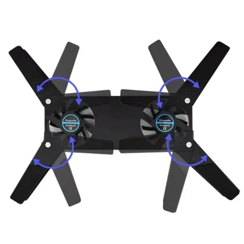 Air Cooling Laptop Cooler Pad USB Powered - Ultra Portable