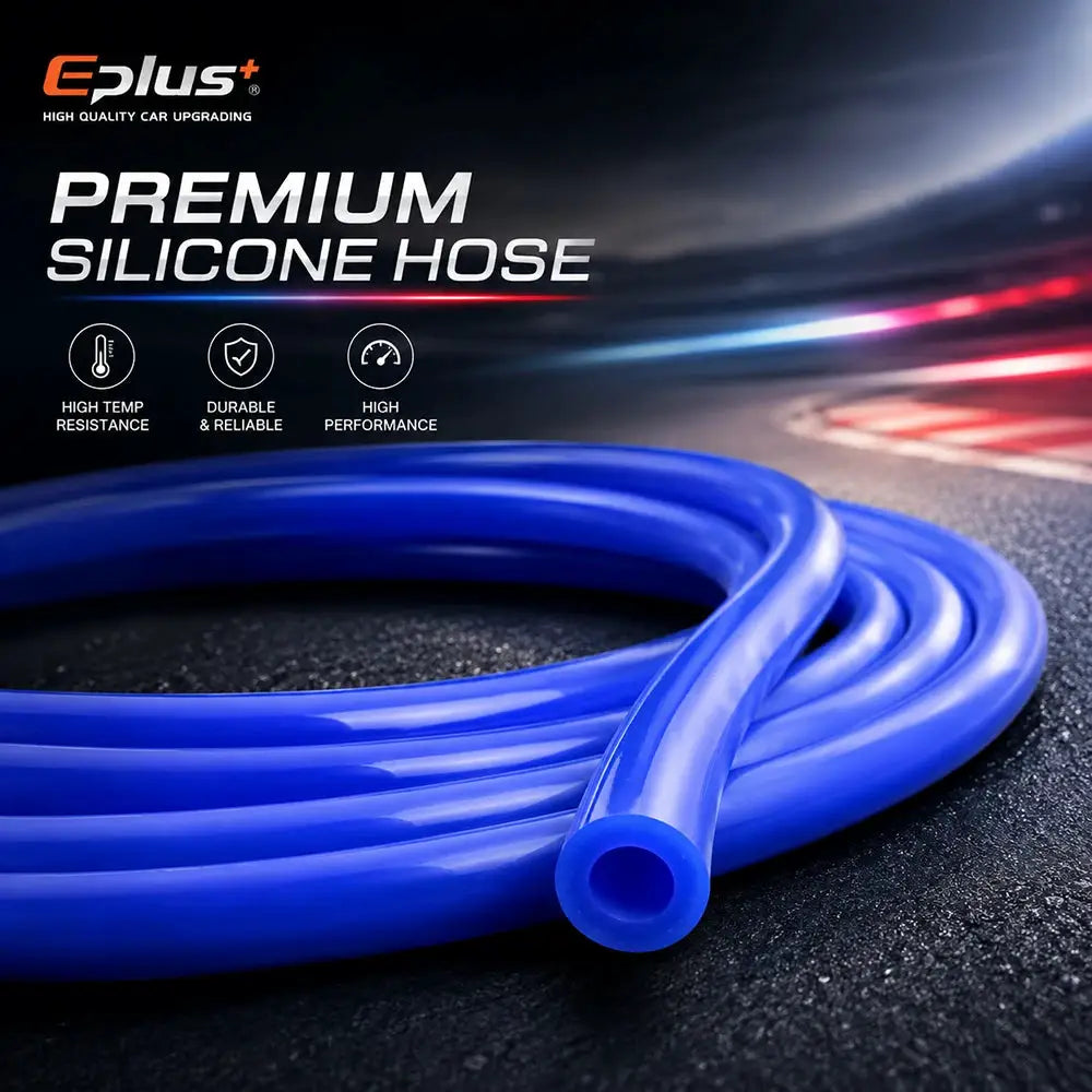 Universal Blue Silicone Vacuum Hose ID 3-12mm High Temp Flame Retardant Car Motorcycle Engine Air Tube by InterCyprus Trading Ltd