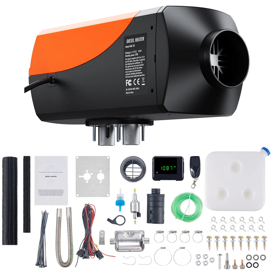 Diesel Air Heater 12V 2/5/8KW – Daljinski upravljalnik