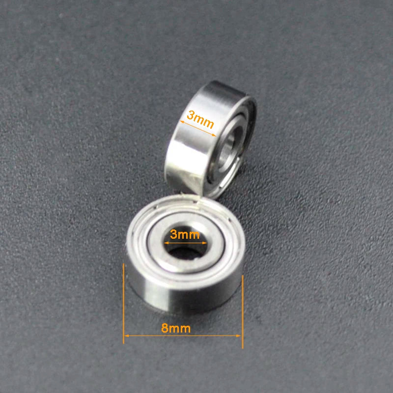 MR83 ZZ 3x8x3mm Miniature Bearing 2Z &ndash; Ultra High Speed