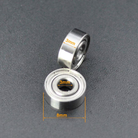 MR83 ZZ 3x8x3mm Miniature Bearing 2Z &ndash; Ultra High Speed