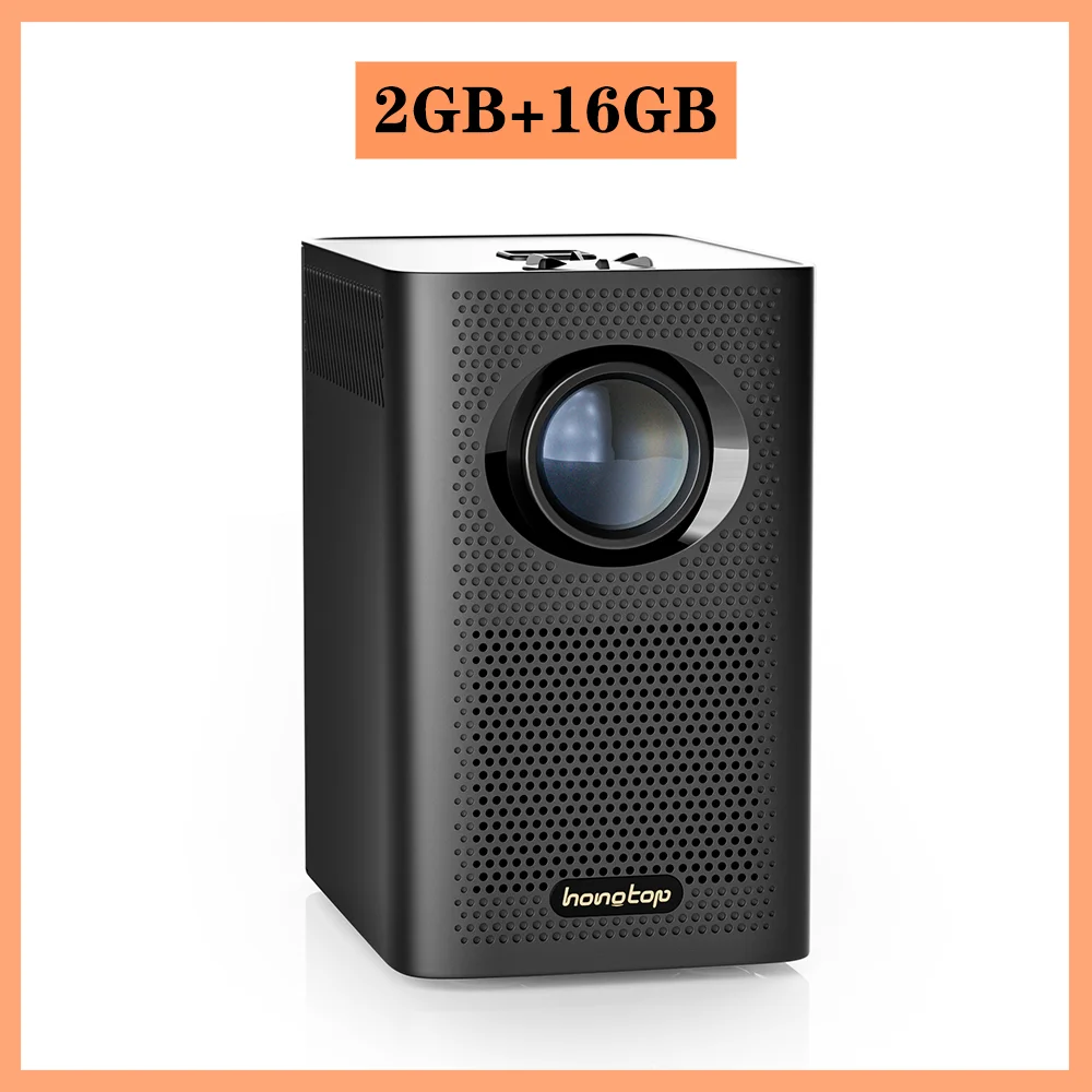 TOPSION S30MAX Projector &ndash; Portable 4K Android Beamer S30MAX BT 16GB Black / EU Plug