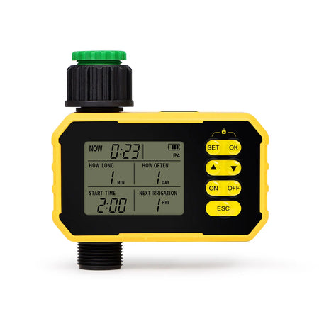 New 1/2 Outlets Solar Irrigation Timer &ndash; Smart App Control 1 Outlet no WiFi