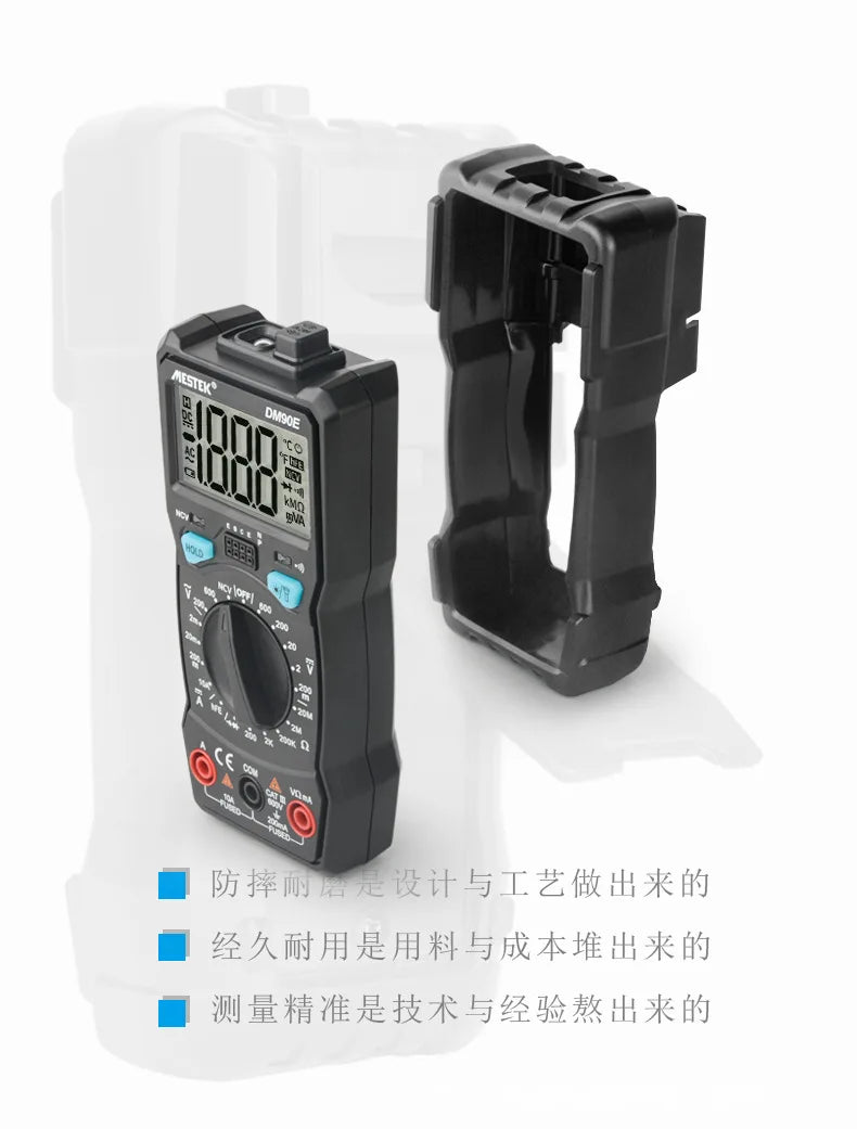 Mestek DM90E &ndash; Auto Range Anti Burn Protection Multimeter DM90E