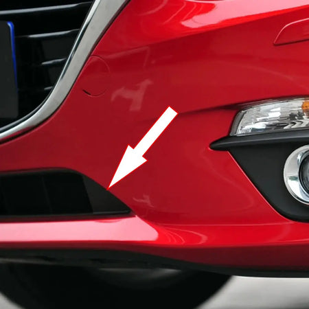 2Pc Front Bumper Trim Cover Cap For Mazda 3 Axela 2014 2015 2016 Car Replacement Right Left Lower Grille BHN1-50-101 BHN1-50-102 by InterCyprus Trading Ltd