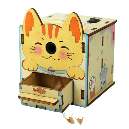 DIY Electric Pencil Sharpener Model Toys Technologia Science Experimental Tool Kit Educational Wooden Puzzle Games for Kids by InterCyprus Trading Ltd