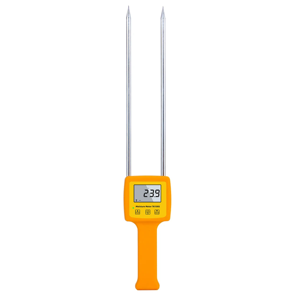 TK100S Moisture Meter &ndash; Portable Grain Hygrometer For Rice Orange