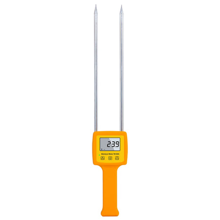 TK100S Moisture Meter &ndash; Portable Grain Hygrometer For Rice Orange