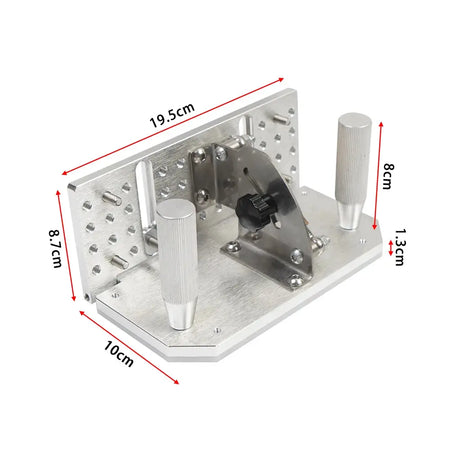 Belt Grinder Knife Jig,Belt Knife Sharpener Jig with Dual Press Plates for Belt Sander Machine Knife Making Angle Grind Guide by InterCyprus Trading Ltd