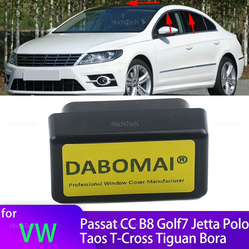 OBD-ikkunan nostomoduuli, automaattinen ikkunan sulkija Volkswagen Passat CC, Golf 7, Tiguan MK2 L