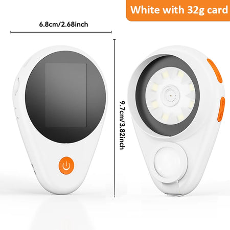 500X Magnification Digital Microscope &ndash; 2MP Autofocus White with 32 card