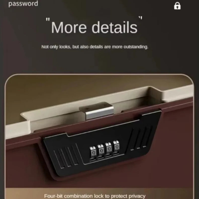 Four Digit Password Lock Safe Box &ndash; Privacy Jewelry Safety