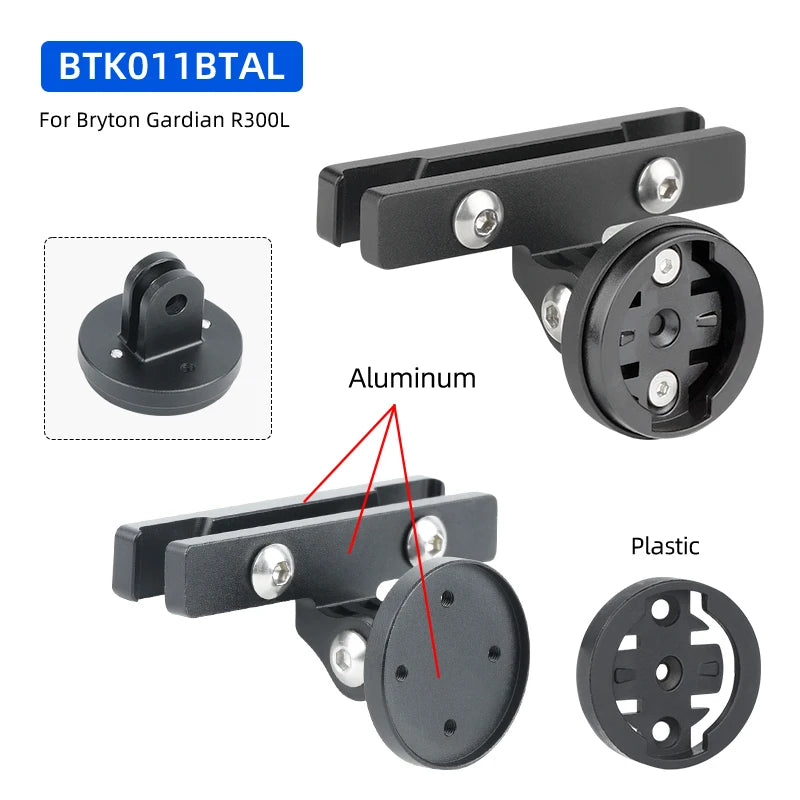 Deemount MTB Rear Lamp Bracket &ndash; Secure Fit for Bryton Gardian R300