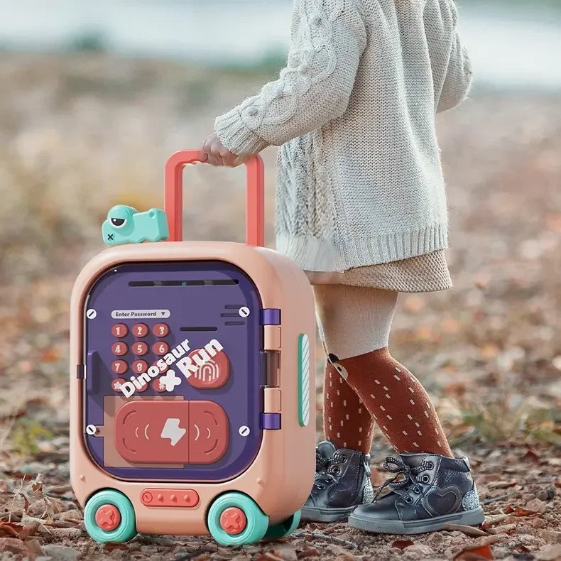 Ηλεκτρονικό κουμπαράς με κωδικό δακτυλικού αποτυπώματος, αυτόματο κουτί αποταμίευσης παιχνιδιού με χρήματα