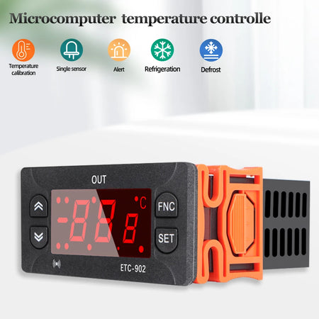 ETC-902 Temperature Controller &ndash; High Precision Sensor 110V