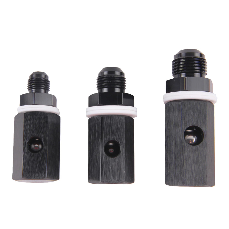 In-Tank Rollover Valve for Fuel Cells, Aluminum 6AN 8AN 10AN