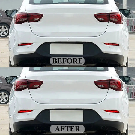 LED Rear Bumper Reflector Light For Chevrolet Cavalier 2020 2021 2022 Brake Warning Dynamic Turn Signal Lamp Car Accessories 12V by InterCyprus Trading Ltd