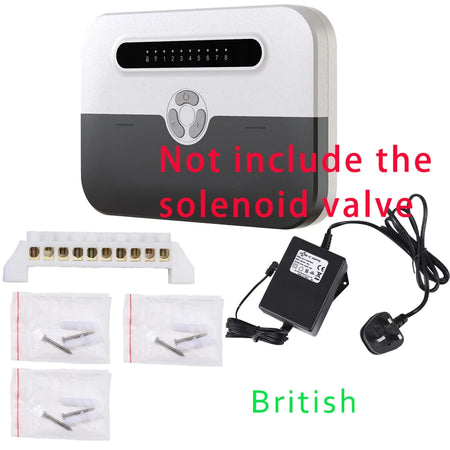 8 Station WiFi Indoor Smart Sprinkler Controller 8waysBritish