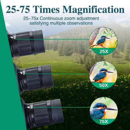 25-75x60 Spotting Scope &ndash; Waterproof Zoom for Birdwatching