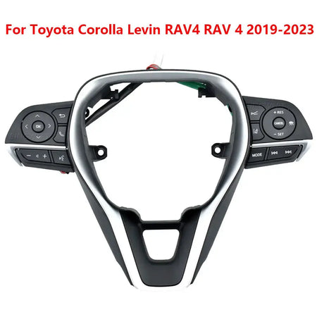 Left/Right Steering Wheel Cruise Control Switch Buttons With Frame For Toyota Corolla Levin RAV4 RAV 4 2019-2023 by InterCyprus Trading Ltd