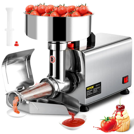 370W Electric Tomato Strainer Stainless Steel
