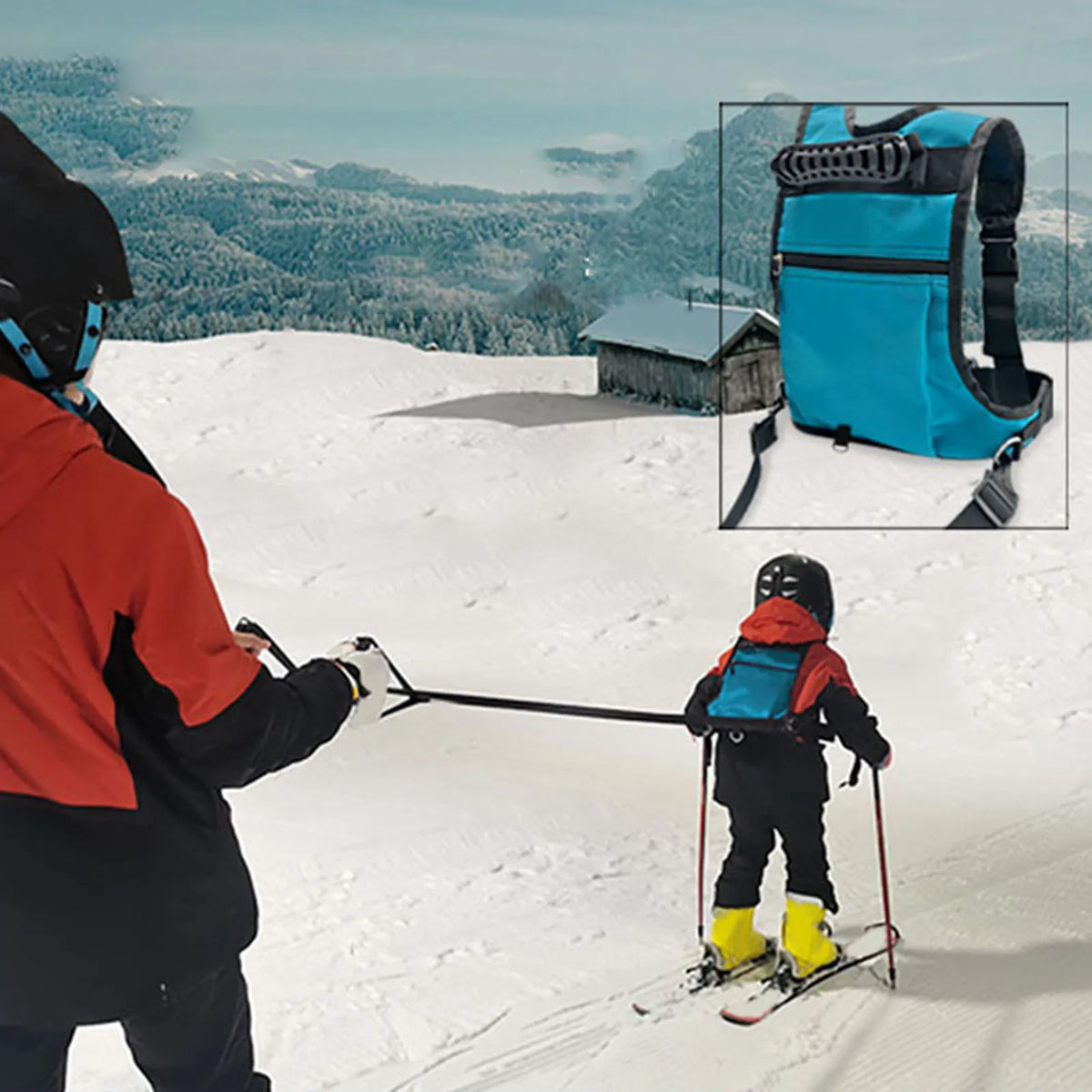 Ski and Snowboard Harness for Kids &ndash; Premium Training Belt