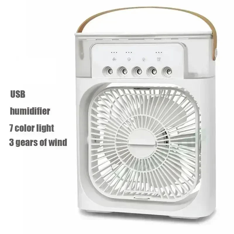 KUALOOL 3 In 1 Fan Air Conditioner &ndash; Versatile Cooling and Humidifying White