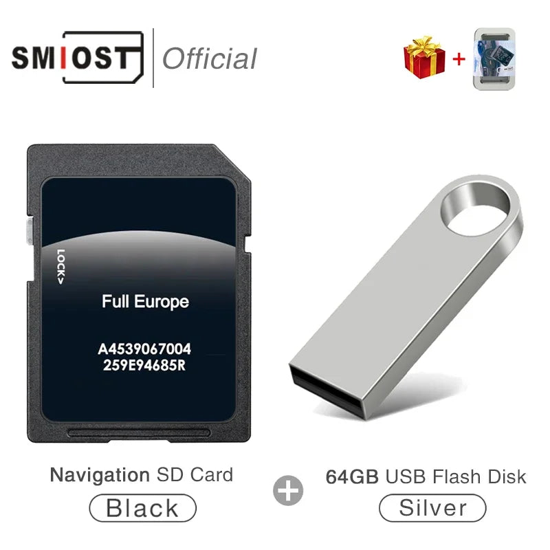 SMIOST 2023 Maps For Smart 453 &ndash; Full Europe Update