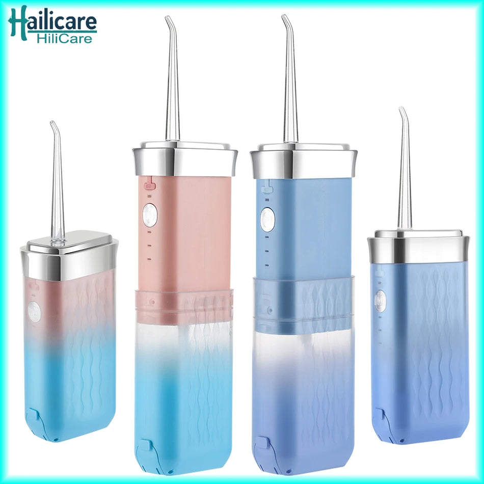 Portable Rechargeable Oral Irrigator Water Teeth Flosser for Travel and Home