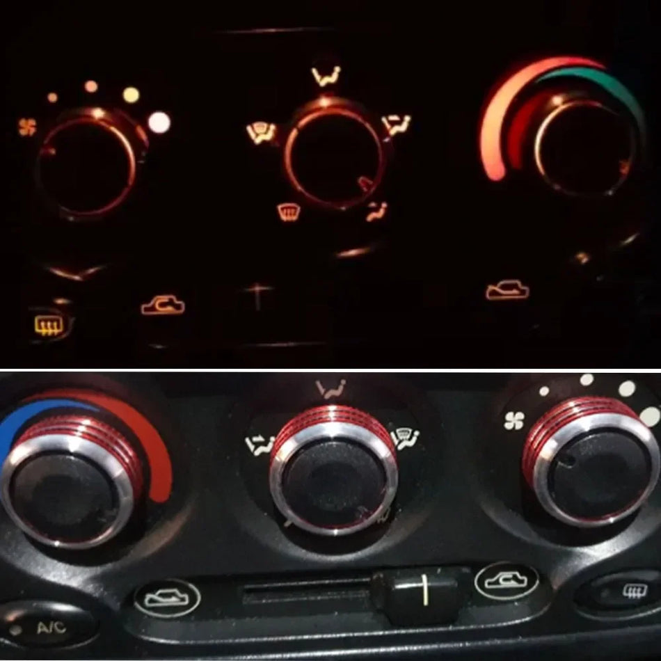 Manopola Interruttore Aria Condizionata Daewoo Matiz, Lega di Alluminio e Plastica