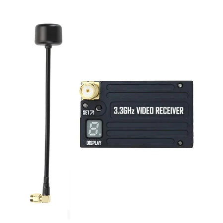 RUSHFPV OverShoot 3.3G 4W VTX Supports IRC Tramp Protocol 7-30V Video Transmitter 3.3GHz Glasses VRX Module FPV Long Range Drone by InterCyprus Trading Ltd