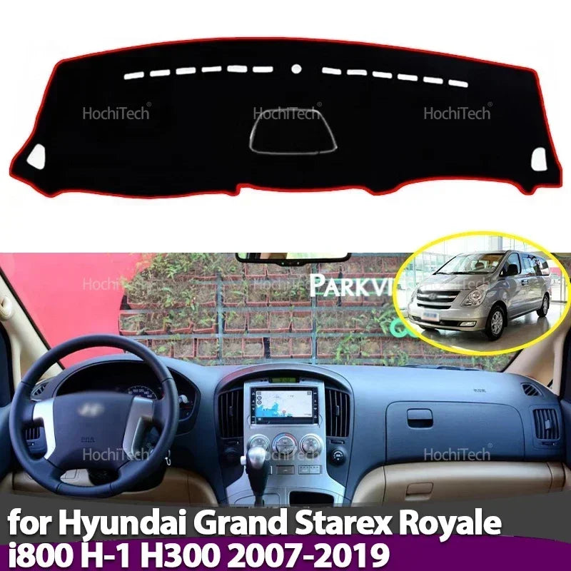 Liukastumisen estävä kojelaudan suojus Hyundai Grand Starex H-1 H300 I800:lle