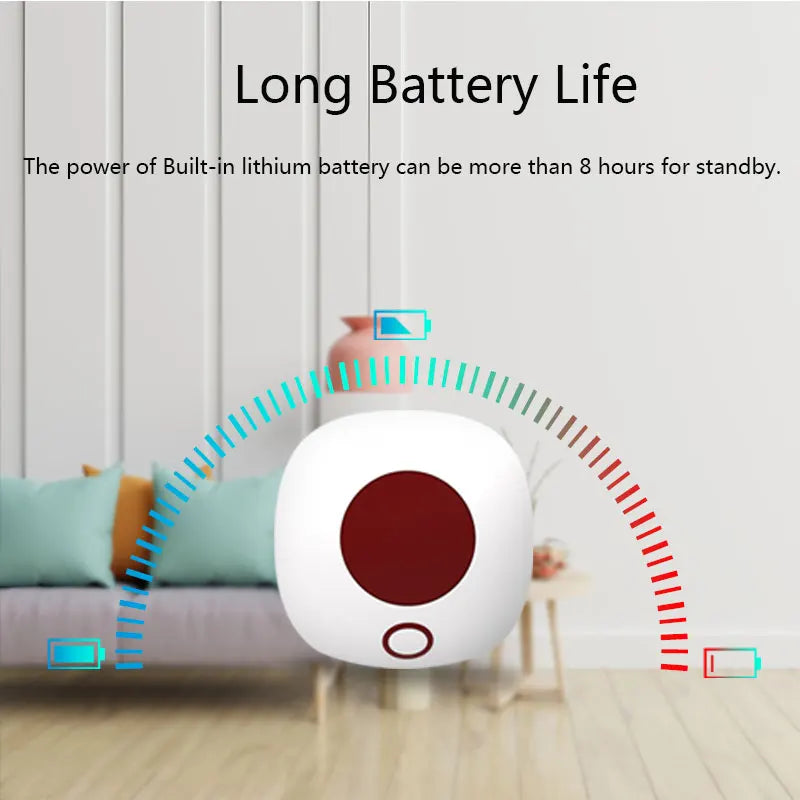 SN10 Indoor 433MHz Wireless Siren &ndash; High Decibel 110dB