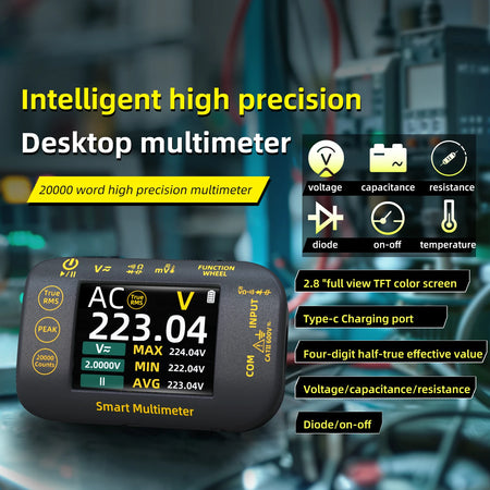BSIDE S40 PV Digital Multimeter &ndash; True RMS 20000 Counts