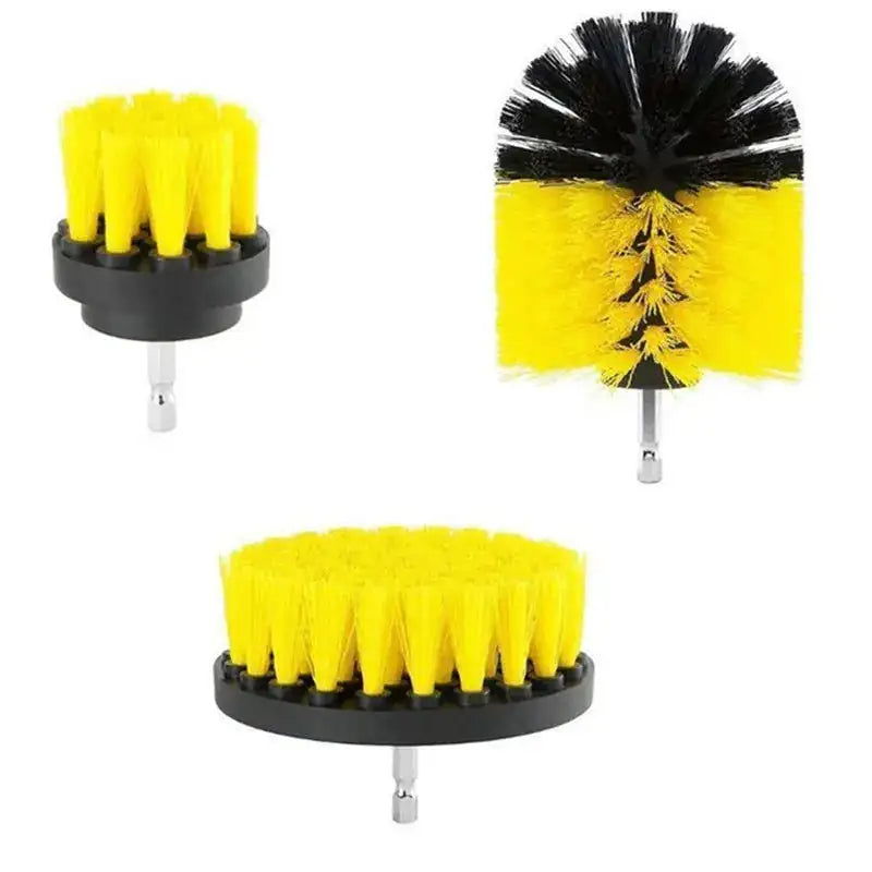 Power Scrubber Brush Set For Drill Bathroom Tile Cleaning 3 Pcs / Russian Federation