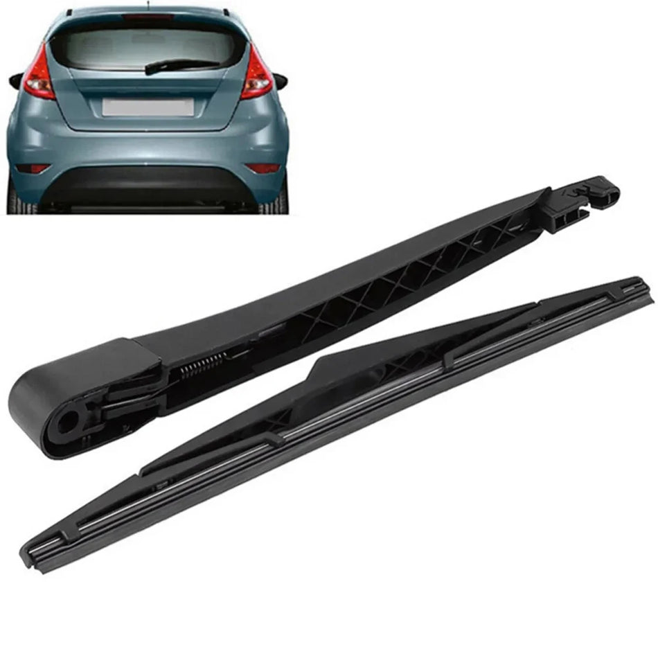 Set Lama e Braccio del Tergicristallo Posteriore per Ford Fiesta MK7 2008-2017 Sostituzione Diretta per Maggiore Visibilità