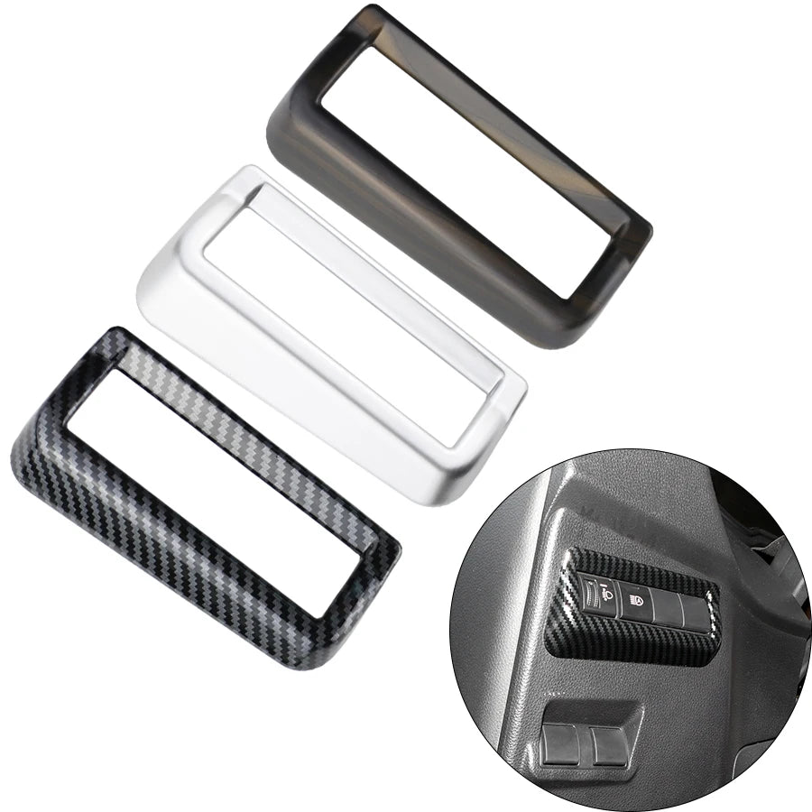 Панел за превключвател на фаровете с хромирано покритие за Toyota Corolla Cross XG10 2021-2023 Ляв волан