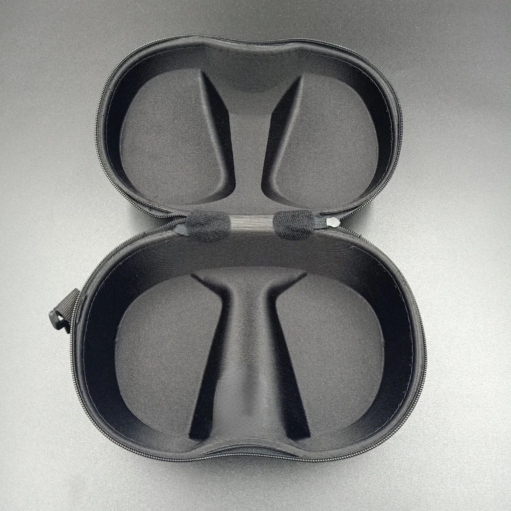 JUNHAIINS Tempered Glass Freediving Mask with Foldable Snorkel &amp; Camera Mount BLACK BOX