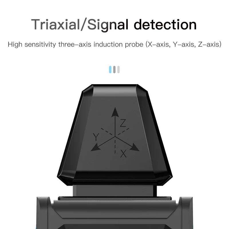 Rilevatore di radiazioni RF 3-in-1 con schermo a colori 30MHz-8GHz