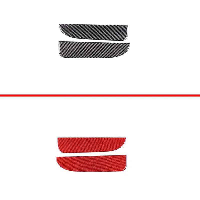 Αυτοκόλλητο πόρτας από ανθρακονήματα κατά των κλωτσιών για Fiat Abarth 500